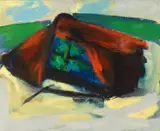 Oliver Lochau, Ohne Titel, Öl auf Leinwand