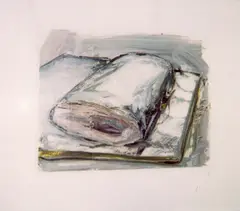 Jörg Vester, Eurofisch II, Öl auf Papier