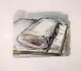 Jörg Vester, Eurofisch II, Öl auf Papier