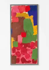 Markus Lüpertz, Ohne Titel (Berlin), Eitempera auf Sperrholz
