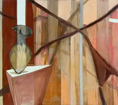 Udo Dziersk, Historisches, Acryl auf Leinwand