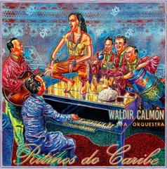 Ulli Maier, Exorzitie: "Ritmos do caribe", Acryl auf Holz