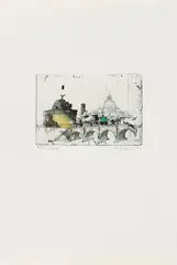 Alexander Befelein, Rom, Druckgrafik auf Papier
