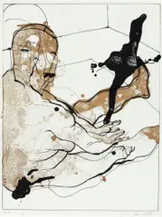 Micha Reich, Ohne Titel, Grafik auf Papier