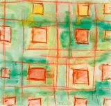 Hansjörg Michaelis, Mappe mit 22 Arbeiten, Aquarell auf Papier