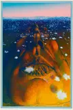 Rudolf Hausner, Adam - Massiv, Farbradierung auf Papier