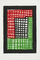 Günther Förg, Ohne Titel (Serie von 4 Arbeiten), Lithografie auf Papier