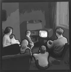Joseph Marr, FamilyTv 4, Digitaler Druck auf Acrylglas