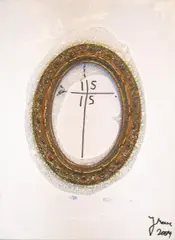 Die Eiskönigin ISISYS by Jonathan Meese, Mischtechnik auf Leinwand, sold Jun 2015
