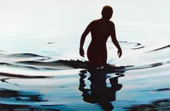 Susanne Giring, "See III", Öl auf Leinwand