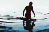 Susanne Giring, "See III", Öl auf Leinwand