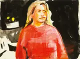 Manuela Wossowski, Konvolut von 6 Arbeiten, Gouache auf Papier