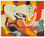Maja Ott, Ohne Titel (3 Blätter aus einer Serie mit 4 Arbeiten: Blatt 1,3,4), Farbradierung auf Papier