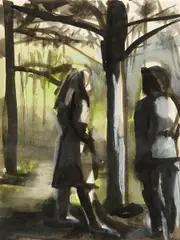 Manuela Wossowski, Konvolut von 10 Arbeiten, Gouache auf Papier