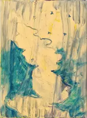 Daniel Richter, Ohne Titel, Öl auf Leinwand