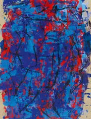 Rémy Trevisan, Ohne Titel, Mischtechnik auf Papier