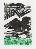 Per Kirkeby, Ohne Titel, Aquatinta auf Papier