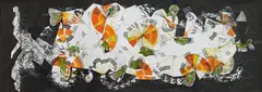 "o.T." (#07_100p) by Ann-Kristin Hamm, Mischtechnik auf Papier (gerollt), sold Sep 2015
