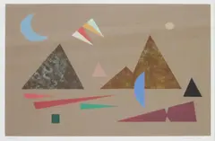 Otto Hofmann, Die Pompeiana-Serie, Siebdruck auf Bütten
