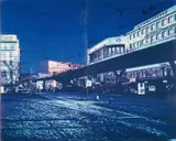 Gerd Winner, Düsseldorf, Tausendfüßler, Siebdruck auf Leinwand