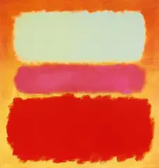 Mark Rothko, White Cloud over Purple, Poster auf Papier