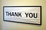 Hans-Peter Feldmann, Thank you, Poster auf Papier