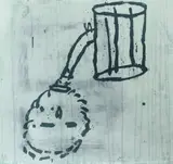 Donald Baechler, No literal meaning here (Portfolio mit 6 Arbeiten), Siebdruck auf Papier