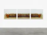 Ricarda Roggan, "Stühle und Tische" (3-teilig), C-Print