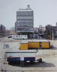 Stefan Schneider, Arbeitsamt Projekt Düsseldorf (Urbane Landschaft), C-Print