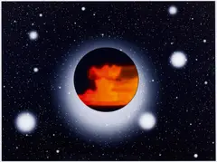 Mischa Kuball, Altes Licht/Supernova I, C-Print auf Diasec