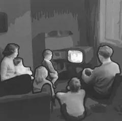 Joseph Marr, FamilyTv 4, Digitaler Druck auf Acrylglas