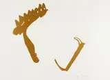 Joseph Beuys, Grabbeigaben, aus: Fünf Lithographien, Lithografie auf Bütten