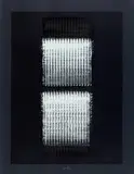 12 Monate (6 Blätter aus einer Mappe mit 12 Arbeiten: Jan,Feb,Apr,Sep,Nov,Dez) by Heinz Mack, Farbiger Siebdruck auf Bütten-Kupferkarton, sold Jun 2015