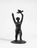 Malerstamm Jörg by Jörg Immendorff, Bronze, sold Dec 2016