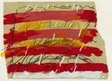 Berlin Suite (Mappe mit 10 Arbeiten) by Antoni Tàpies, Farblithografie auf Bütten, Papeterie d'Arches, sold Jun 2015