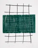Roland Geissel, Ohne Titel (1), Siebdruck auf Papier