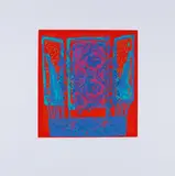 Anne Huber, Ohne Titel (Serie mit 4 Arbeiten), Siebdruck auf Papier
