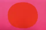 Rupprecht Geiger, Null (Aus der Serie "Metapher Zahl"), Siebdruck auf Papier
