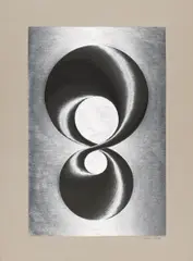 Patrick Dupré, Ohne Titel, Gravure auf Aluminiumfolie