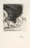 Le château d'otrante by Salvador Dalí, Kassette mit 12 Gravuren zu dem Text von Horace Walpole, sold Nov 2015