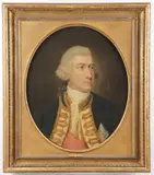 Thomas Beach, Portrait of a Naval Officer wearing the Order of the Garter Breast Star, Oil on canvas