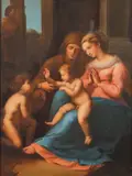 Raphael, Madonna of Divine Love, Oil on canvas