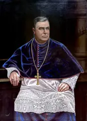 American School, Portrait of an American Bishop, Oil on canvas