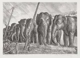 John Steuart Curry, Elephants