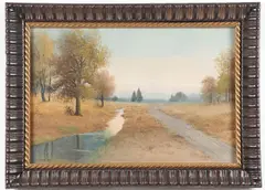 Fall Landscape by George Howell Gay, Watercolor, sold Jun 2025