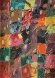 Zero Mostel, I Love Chaplin, Oil on board