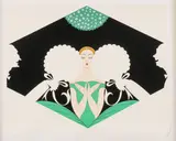 Erté, Suitors, Serigraph