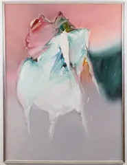 Jean Richardson, Morning Mystery, Acrylic and plaster on canvas