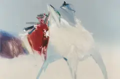 Jean Richardson, Monoprint, Monoprint on textured paper