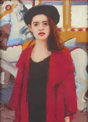 Doug Dawson, Kathary and the Carousel, Pastel